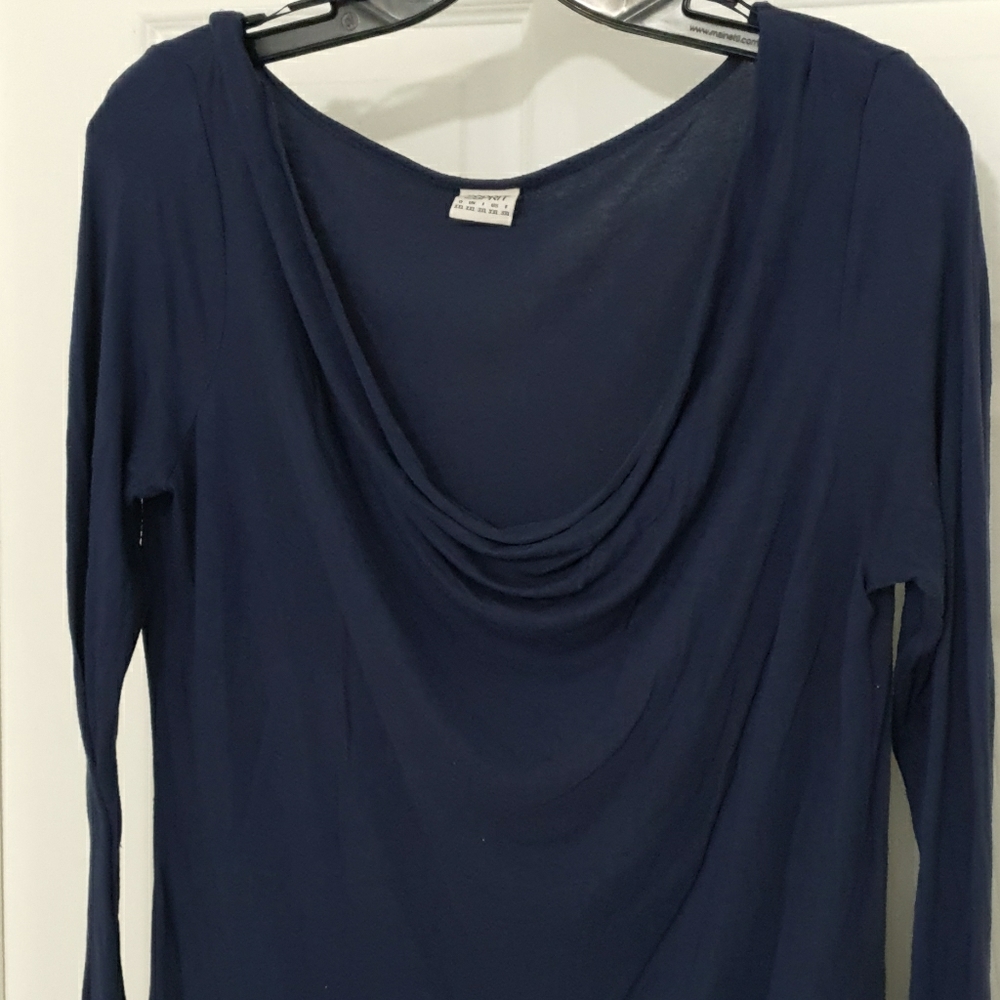 ⚡👕⚡ESPRIT Royal Blue Long Sleeve